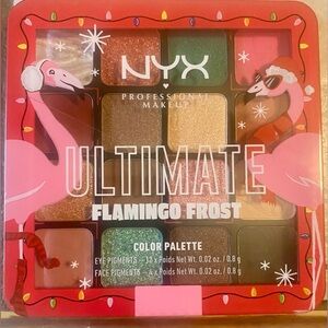 NYX NWT Ultimate Shadow Palette in limited “Flamingo Frost" variant
